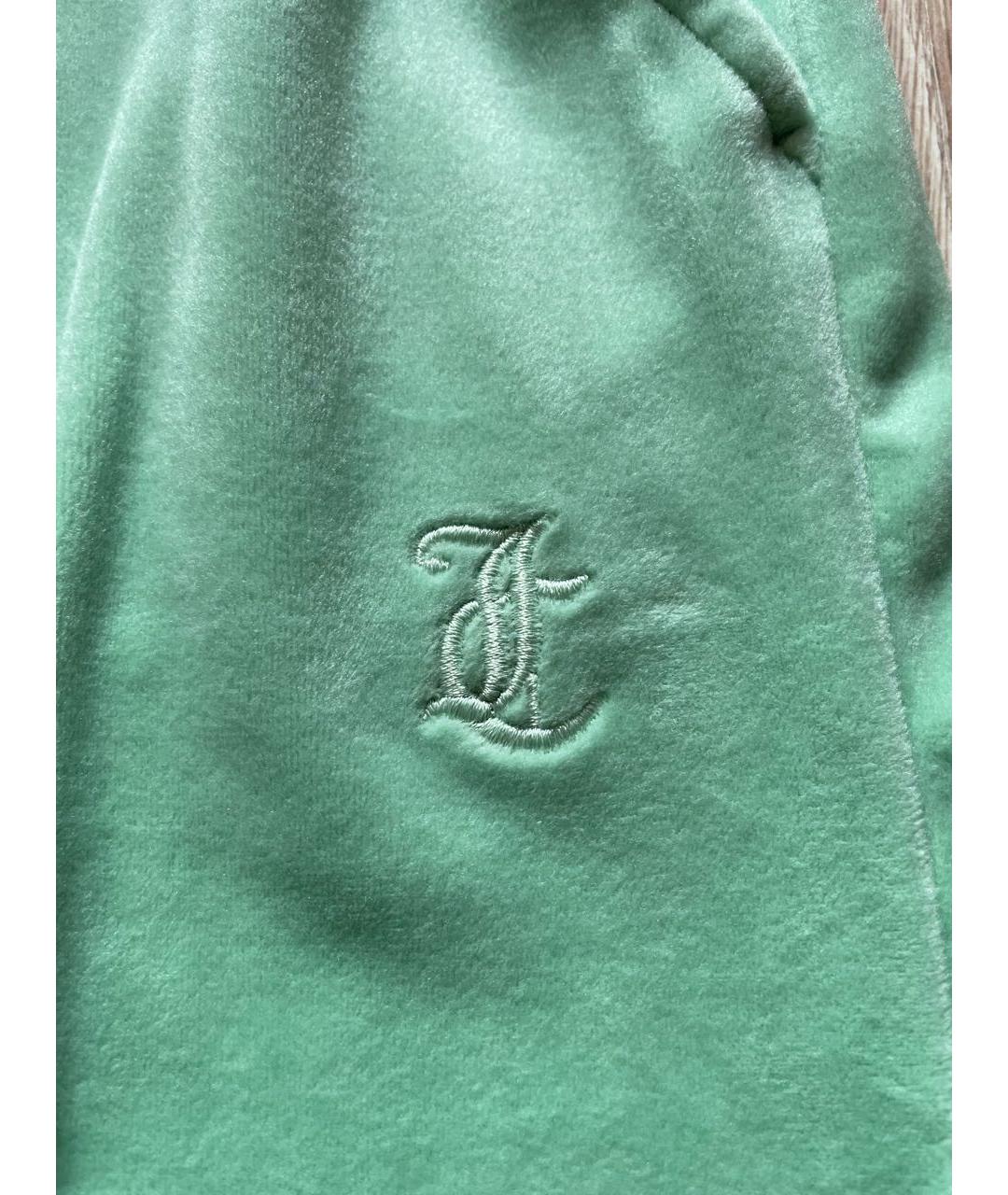 JUICY COUTURE Зеленый полиэстеровый костюм с брюками, фото 4