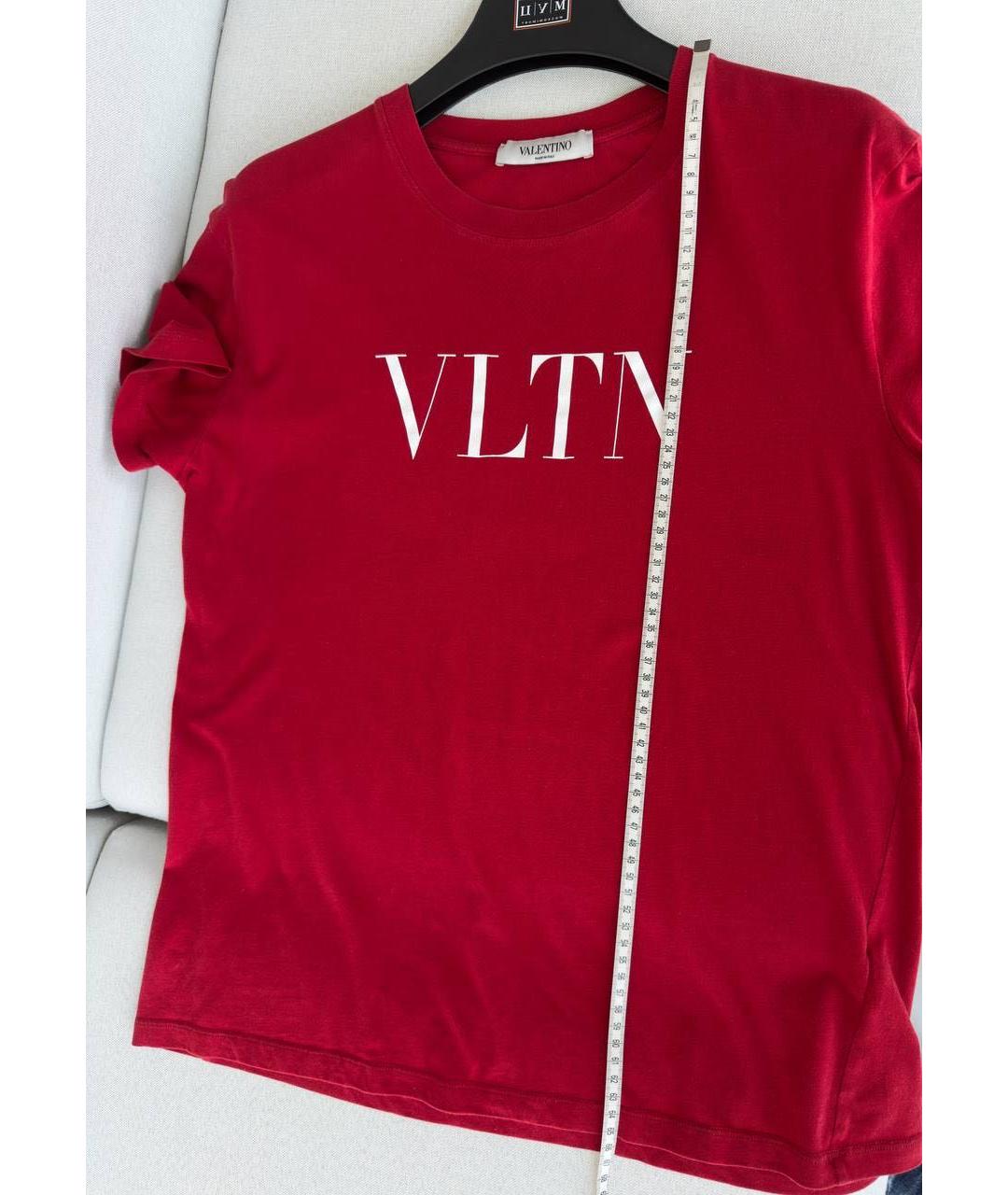 VALENTINO Красная футболка, фото 6