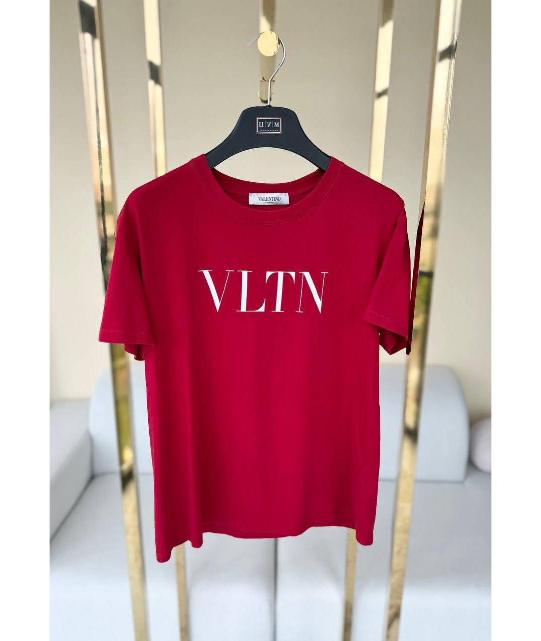 VALENTINO Красная футболка, фото 9