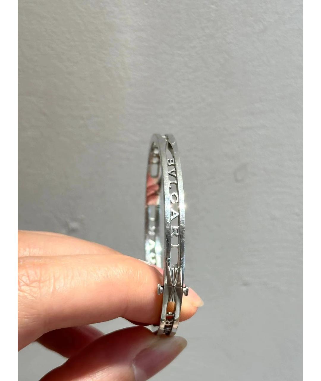 BVLGARI Серебрянный браслет из белого золота, фото 3