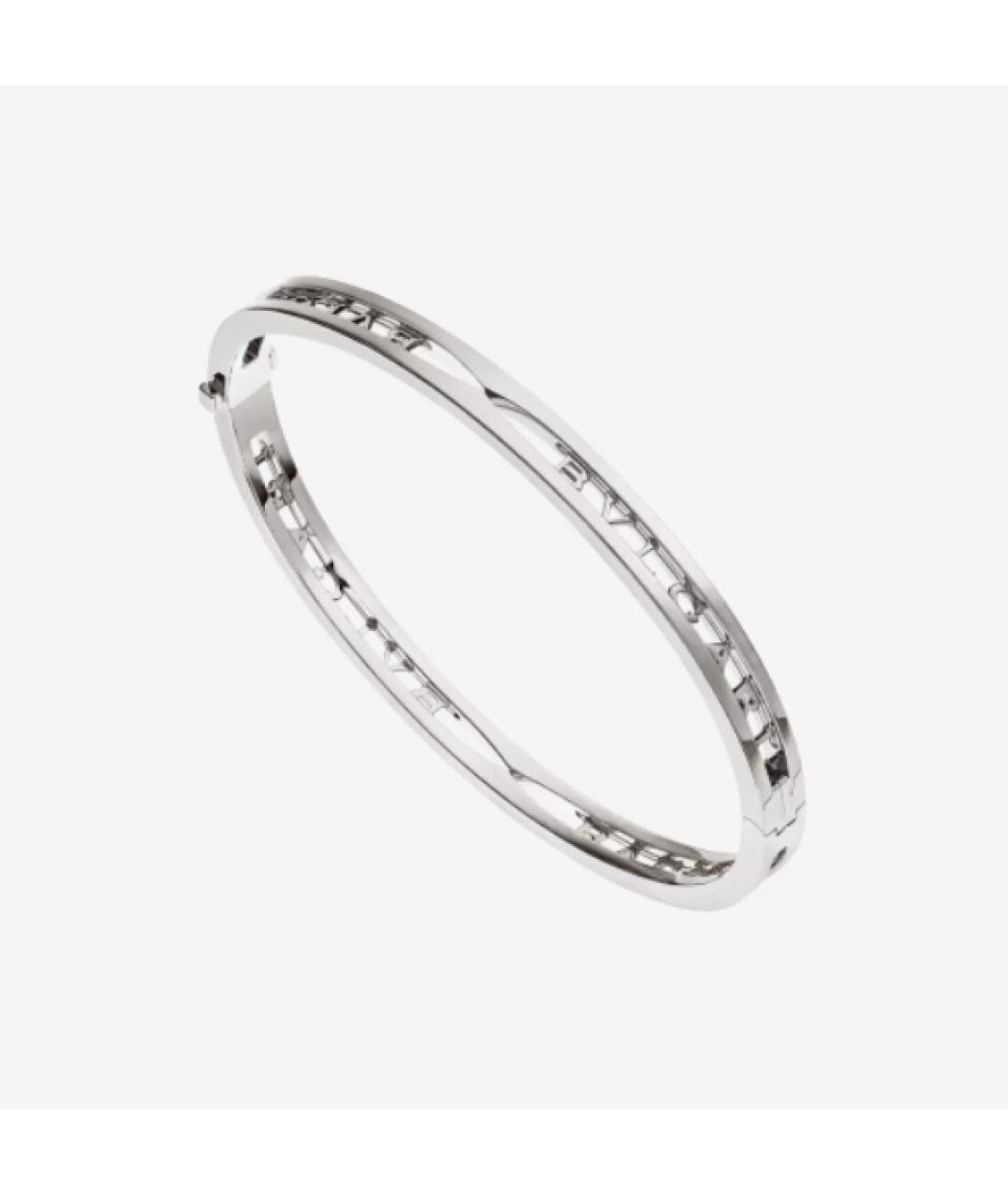 BVLGARI Серебрянный браслет из белого золота, фото 5