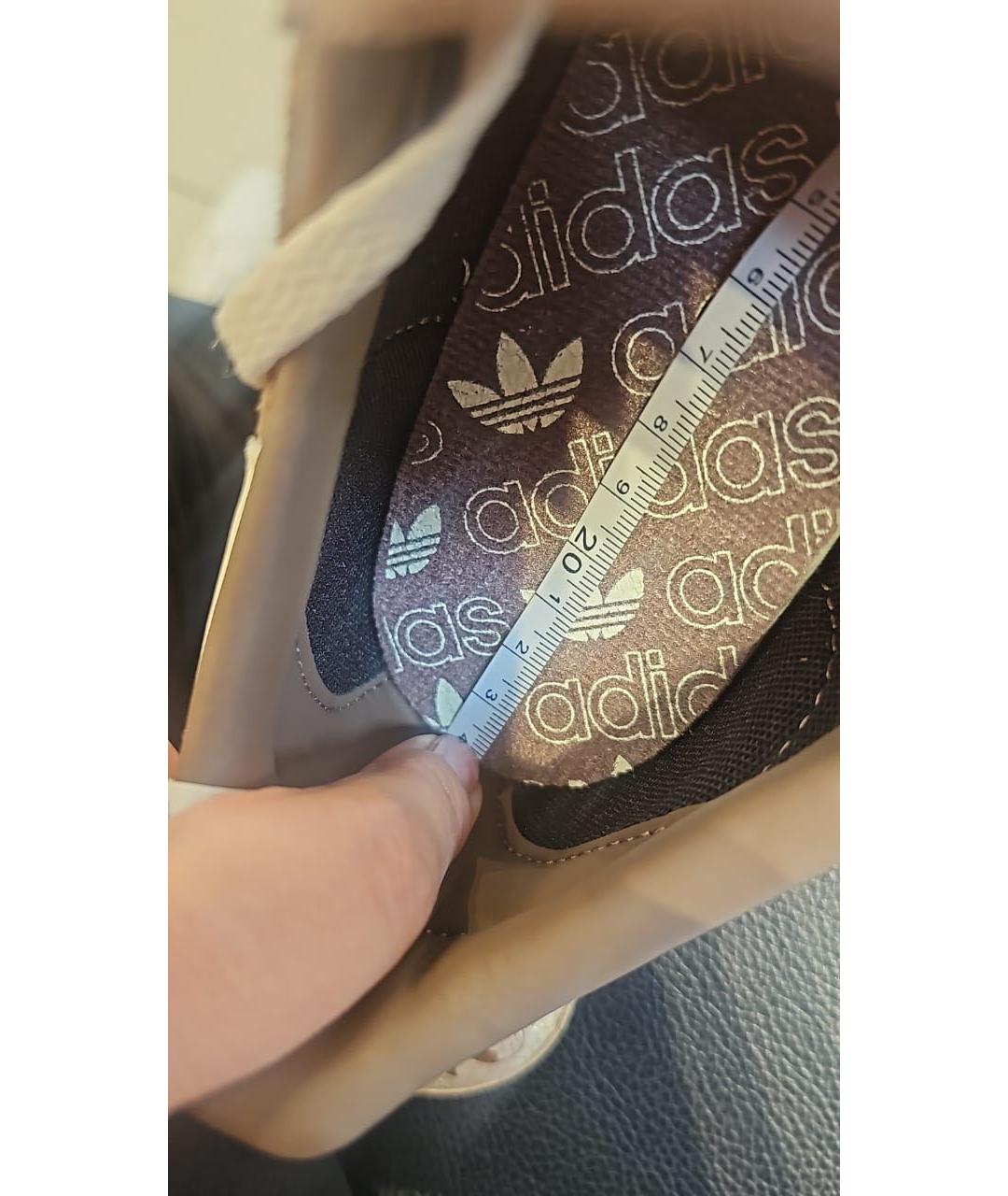 ADIDAS Коричневые замшевые кеды, фото 6