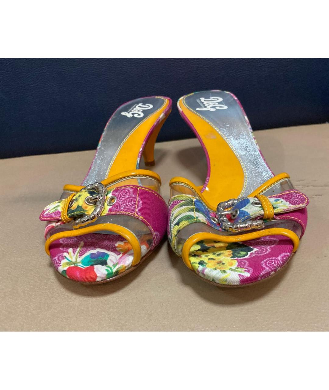 DOLCE&GABBANA Текстильные сабо, фото 2