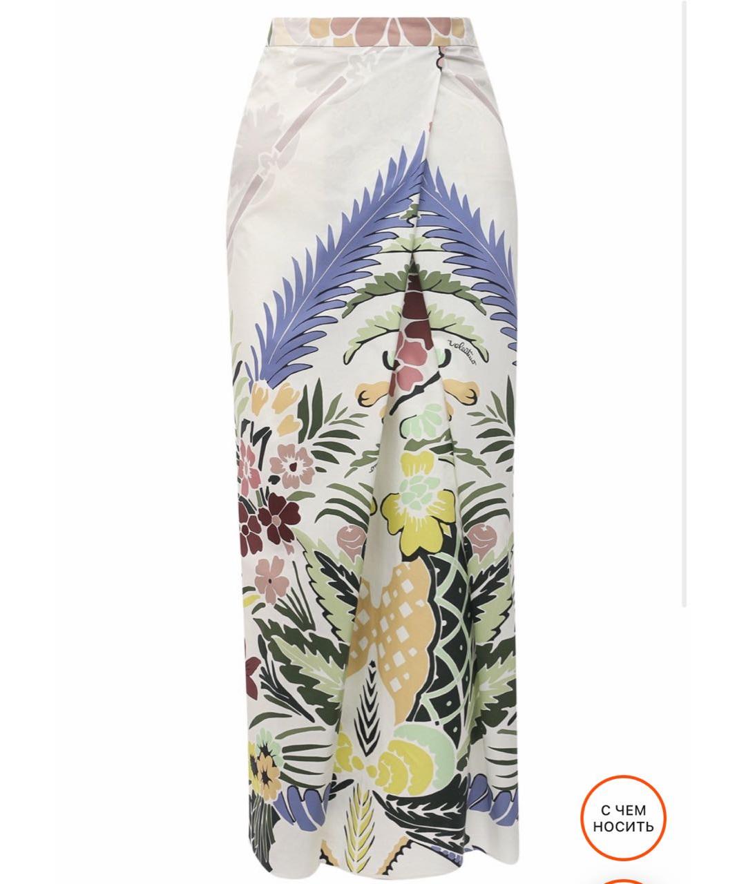 VALENTINO Хлопковая юбка миди, фото 2