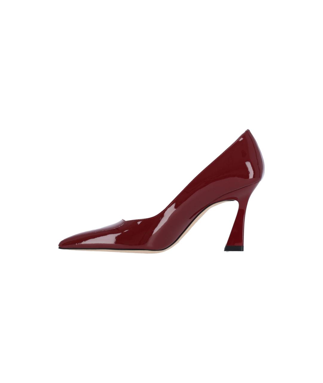 STUART WEITZMAN Красные туфли из лакированной кожи, фото 3