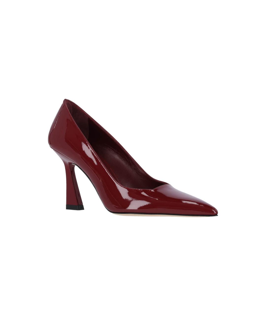 STUART WEITZMAN Красные туфли из лакированной кожи, фото 2