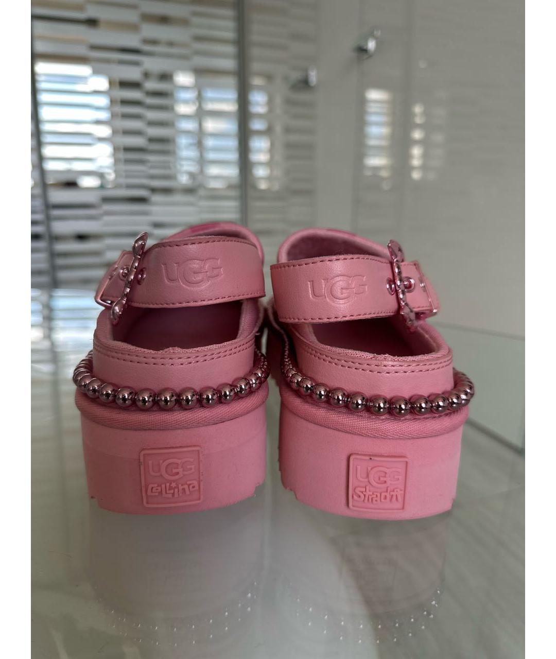 UGG AUSTRALIA Розовые сандалии, фото 5