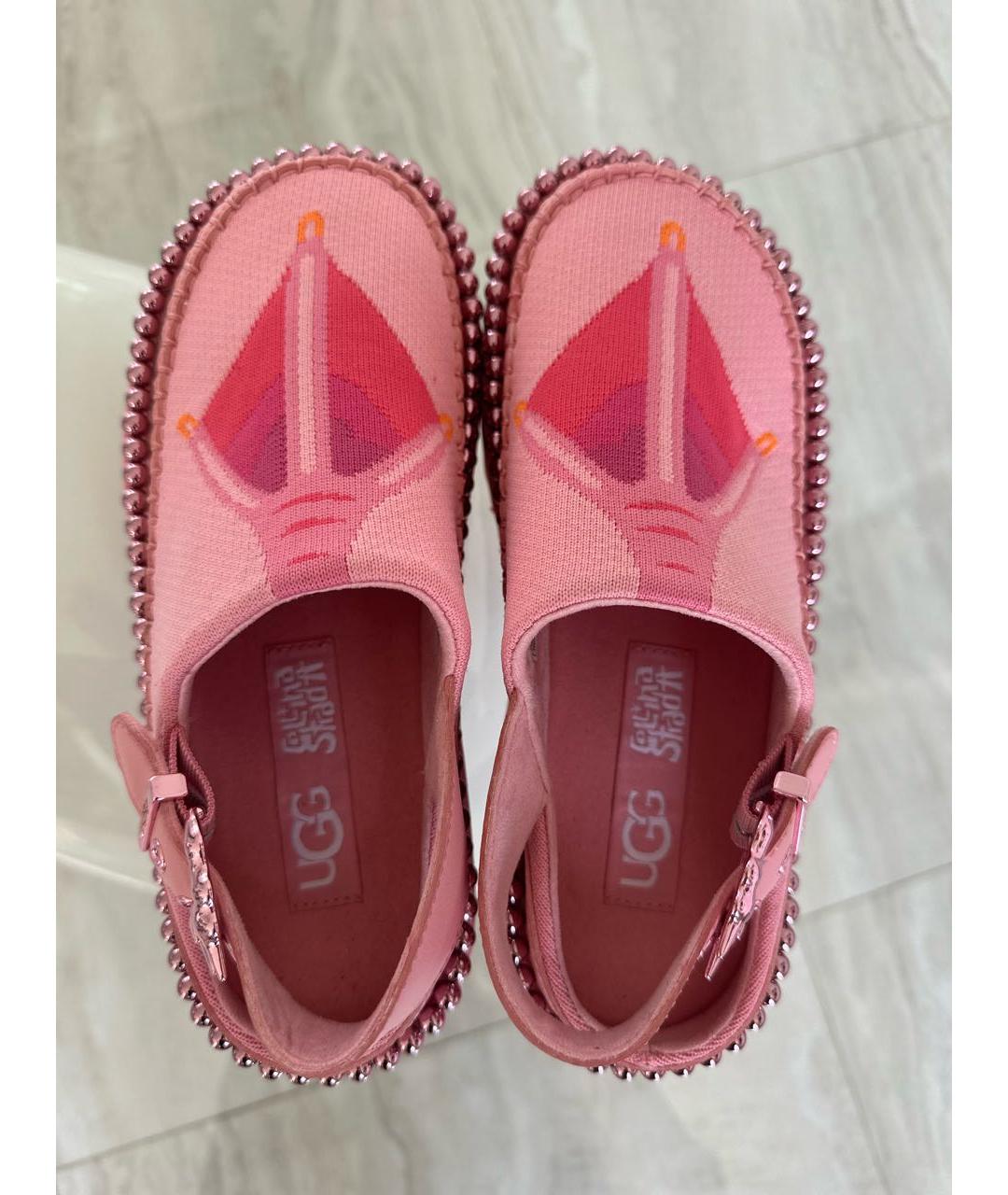 UGG AUSTRALIA Розовые сандалии, фото 4