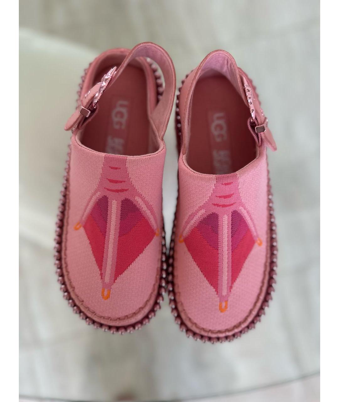 UGG AUSTRALIA Розовые сандалии, фото 3