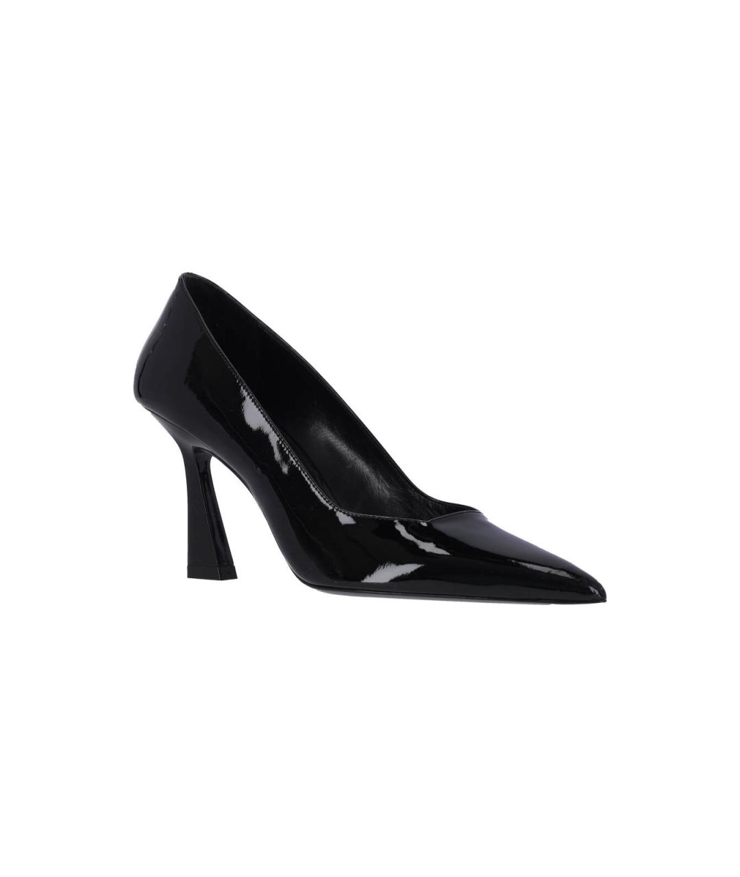 STUART WEITZMAN Черные туфли из лакированной кожи, фото 2