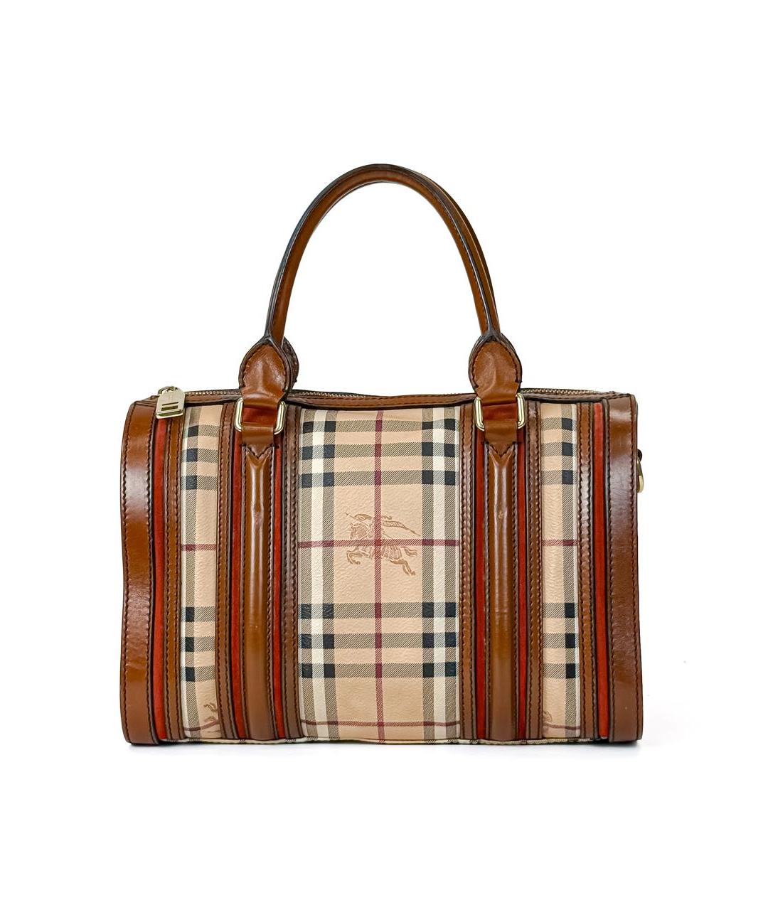 BURBERRY Бежевая сумка с короткими ручками, фото 9