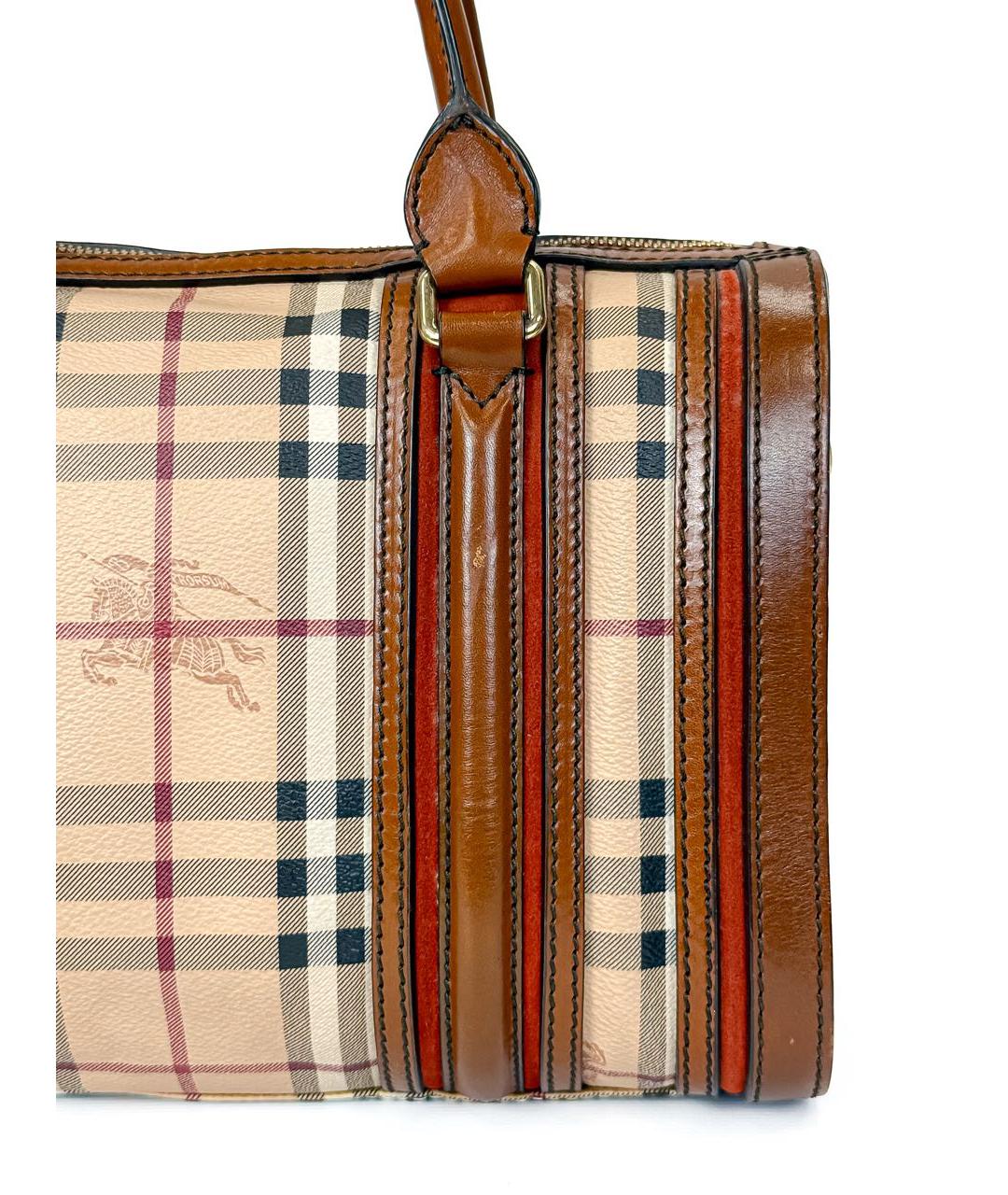 BURBERRY Бежевая сумка с короткими ручками, фото 7