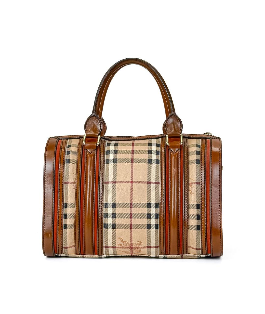 BURBERRY Бежевая сумка с короткими ручками, фото 3