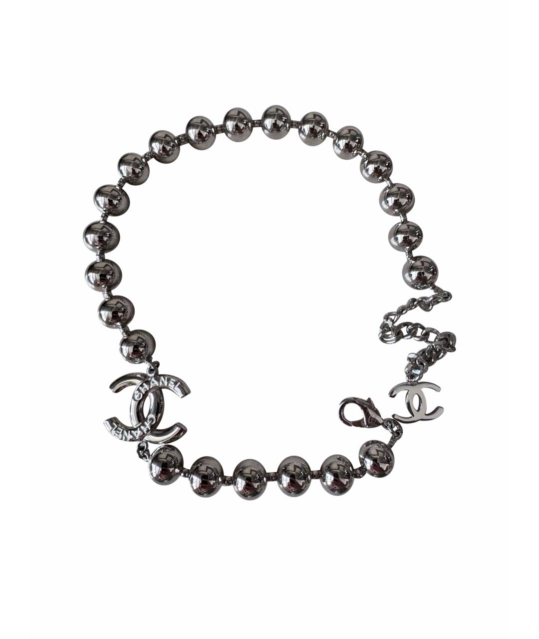 CHANEL Серебрянный чокер, фото 1