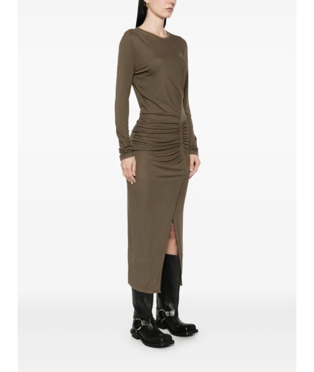 ISABEL MARANT ETOILE Зеленые платье, фото 4