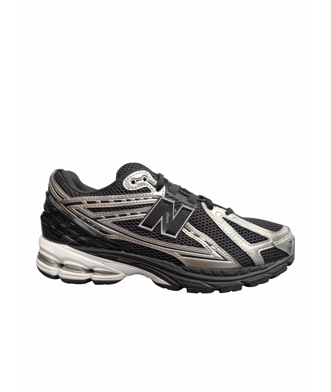 NEW BALANCE Черные текстильные низкие кроссовки / кеды, фото 1