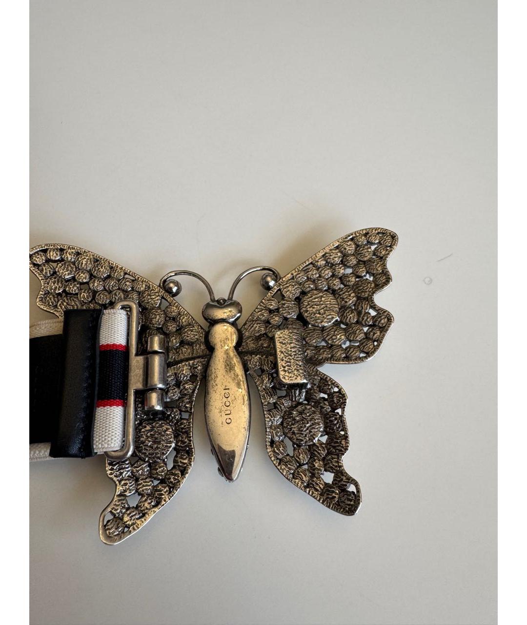 GUCCI Серебрянный ремень, фото 4