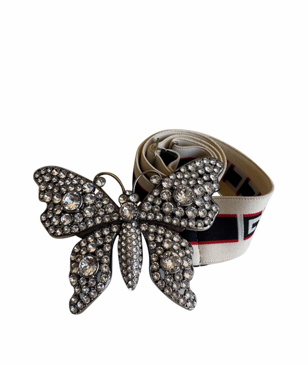 GUCCI Серебрянный ремень, фото 1