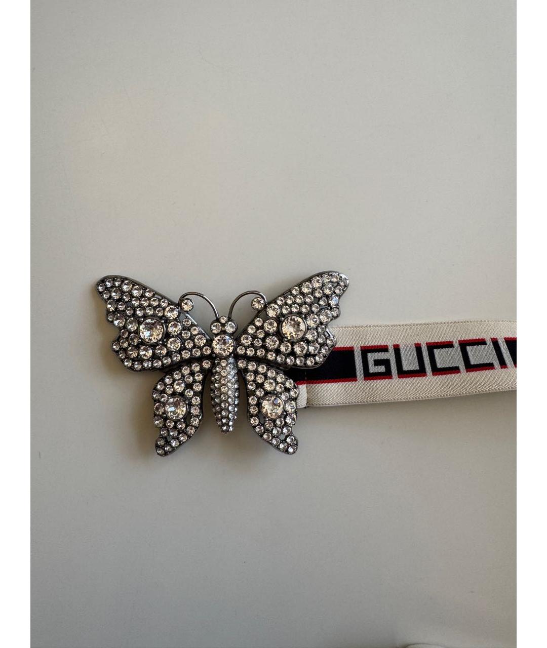 GUCCI Серебрянный ремень, фото 2