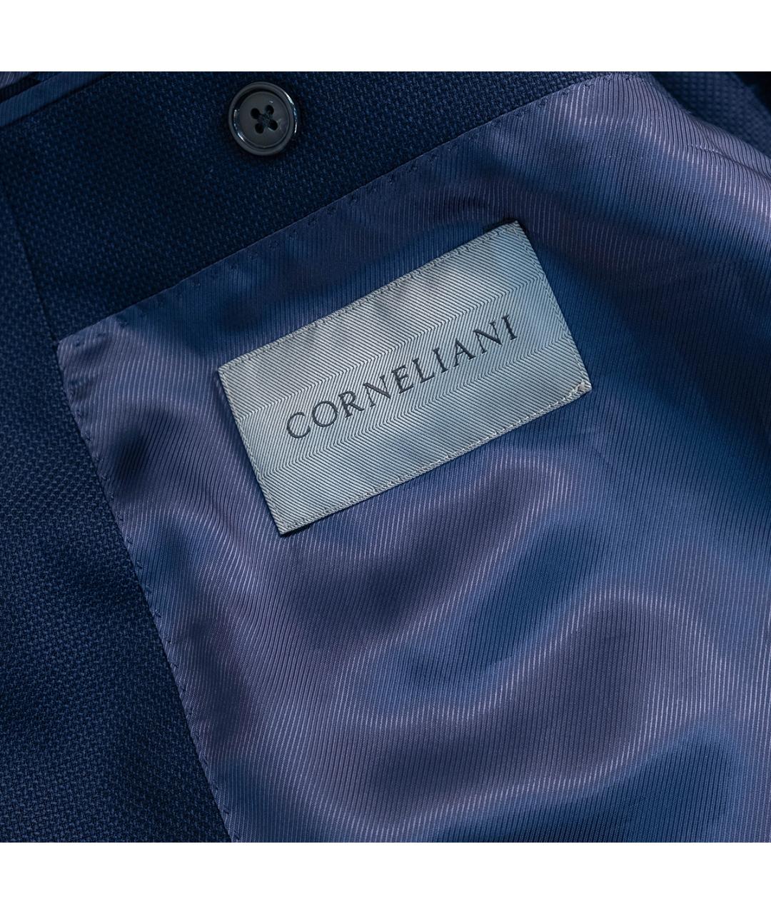 CORNELIANI Синий шерстяной пиджак, фото 6
