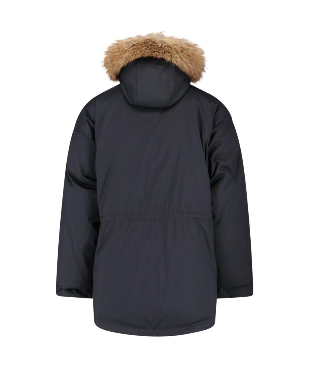 BALENCIAGA Темно-синяя полиамидовая куртка, фото 2