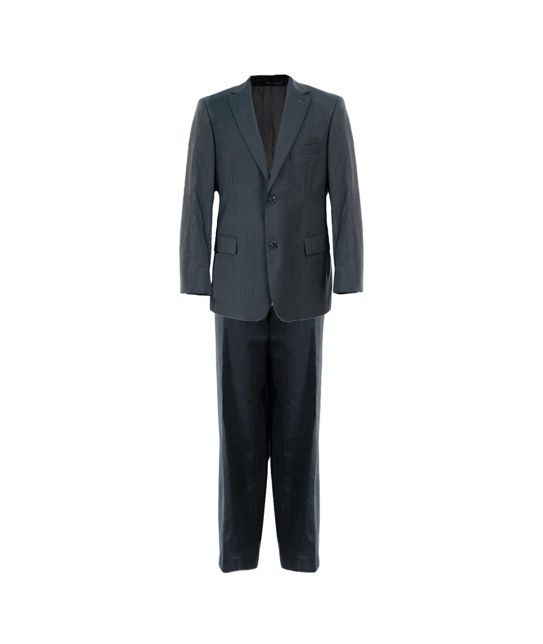 HUGO BOSS Серый классический костюм, фото 1