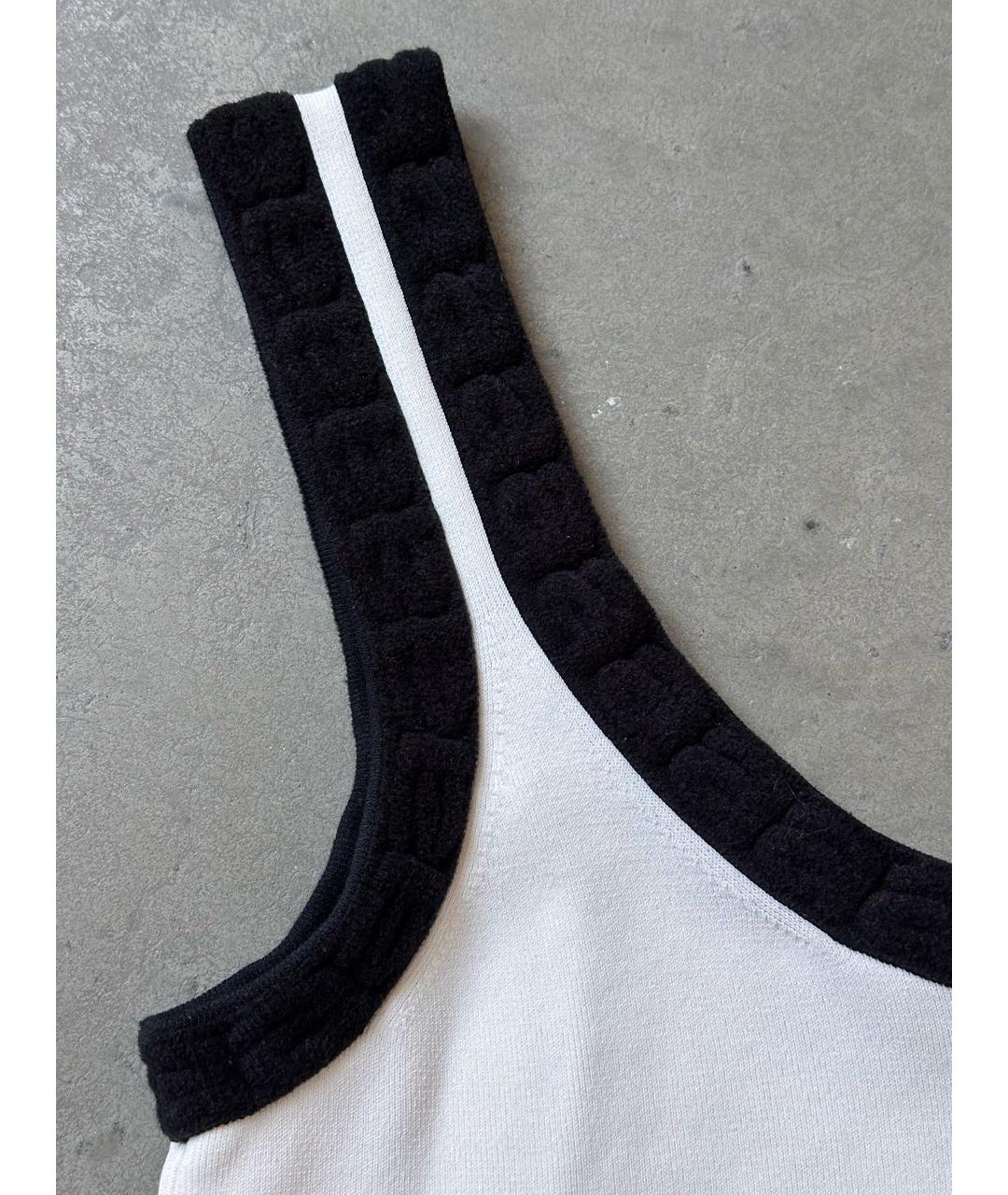 ALEXANDER WANG Белая хлопковая майка, фото 3