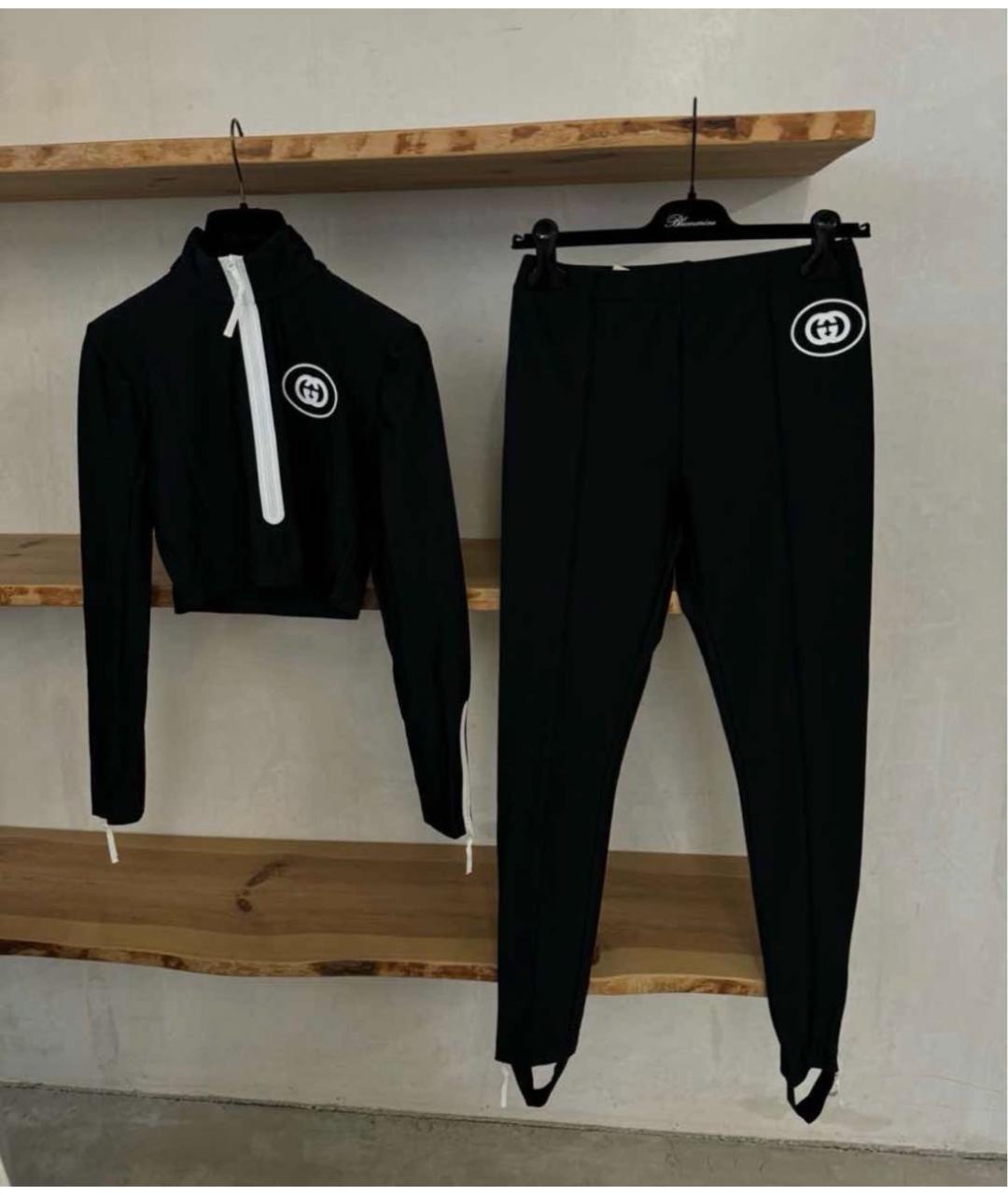 GUCCI Черный костюм с брюками, фото 5