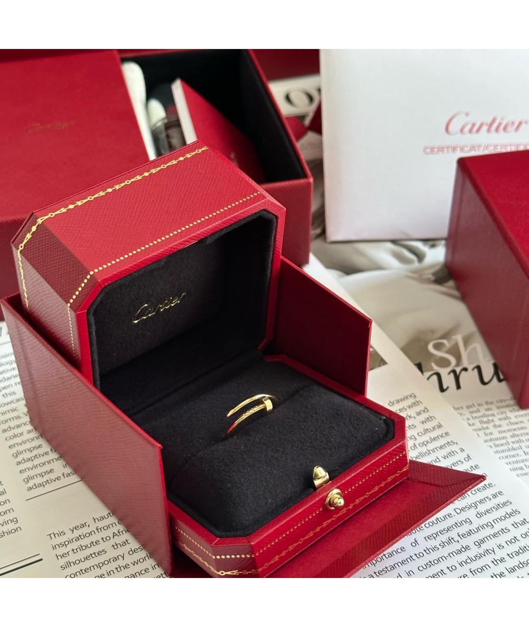 CARTIER Золотое кольцо из желтого золота, фото 2