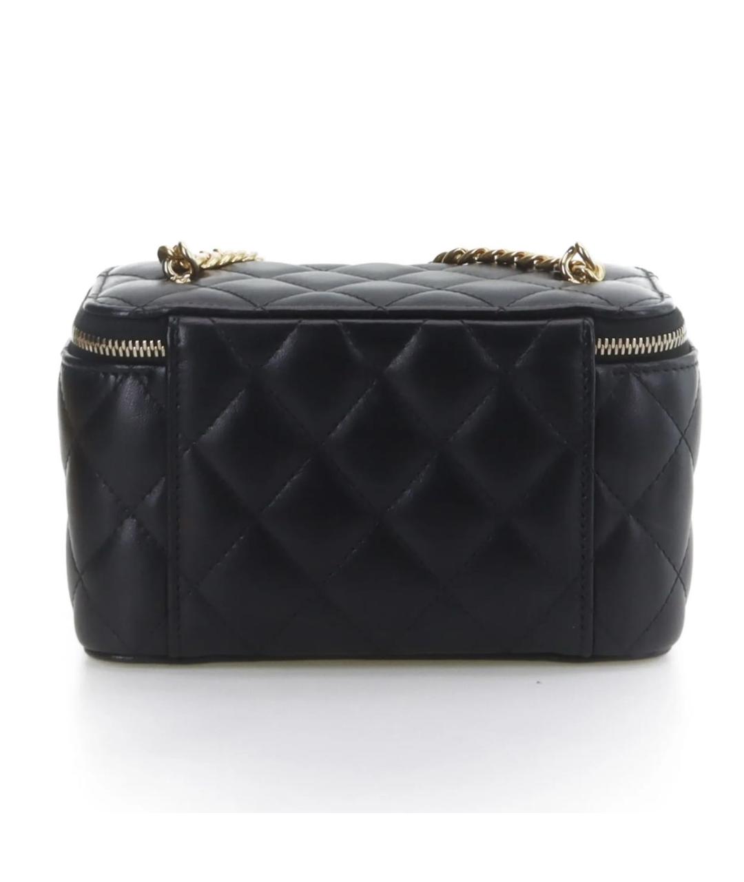 CHANEL Черная кожаная сумка через плечо, фото 4