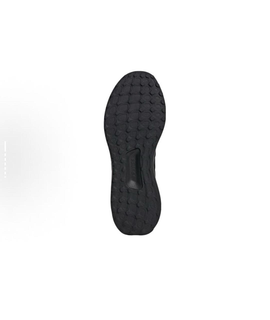 ADIDAS Черные текстильные низкие кроссовки / кеды, фото 5