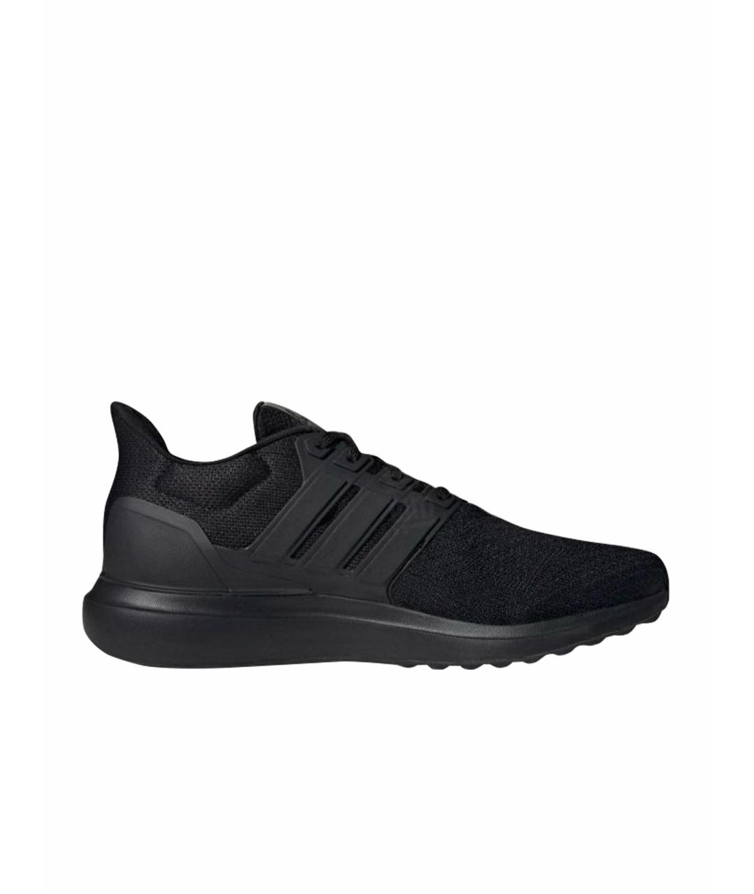 ADIDAS Черные текстильные низкие кроссовки / кеды, фото 1