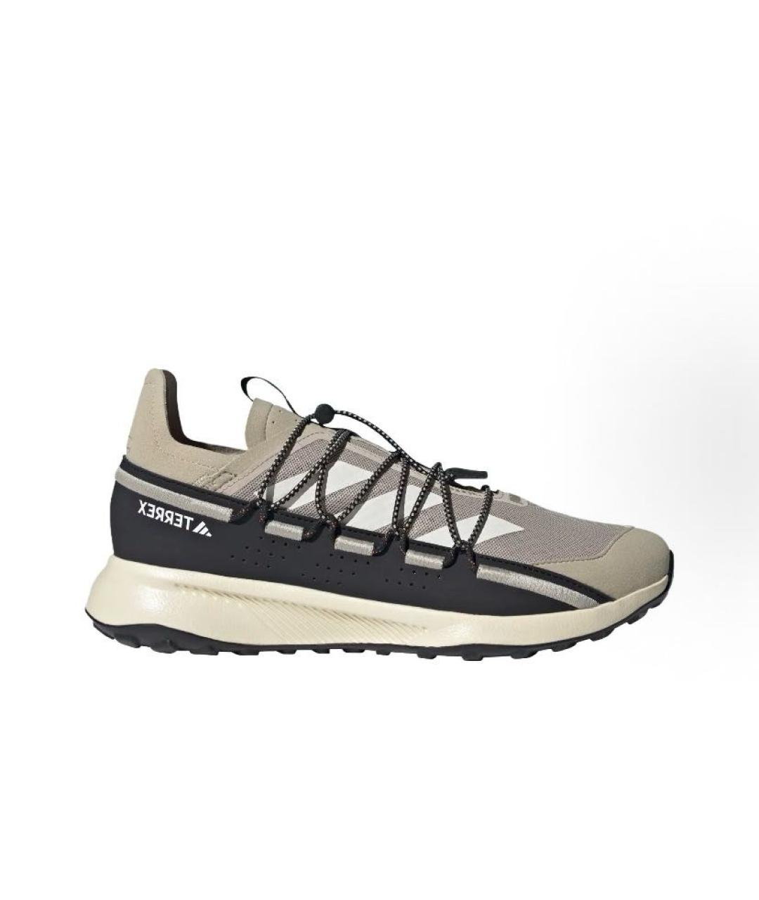 ADIDAS Бежевые текстильные низкие кроссовки / кеды, фото 8