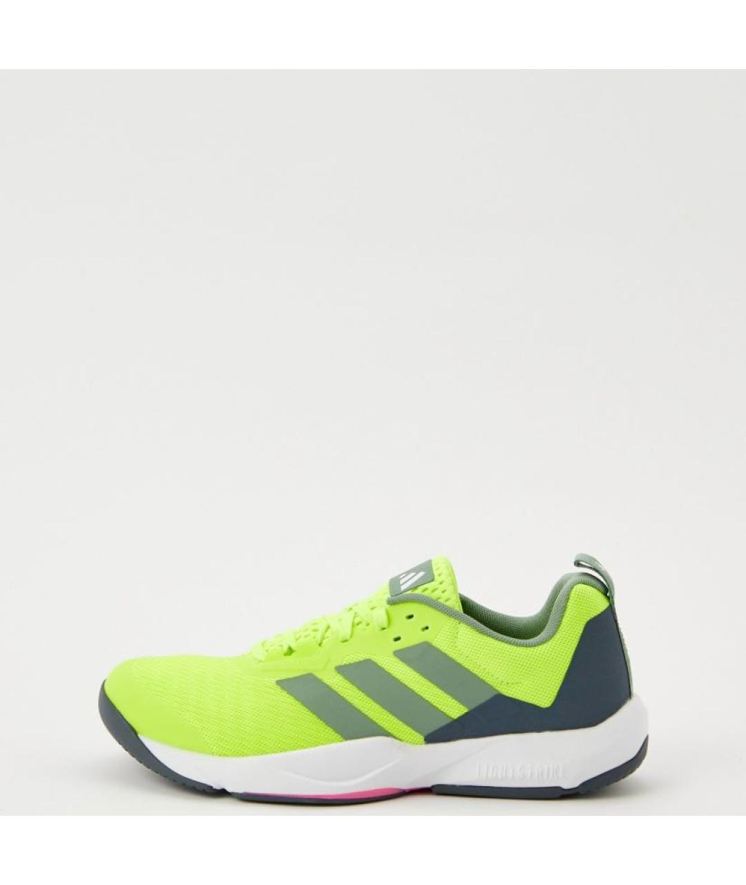 ADIDAS Салатовые текстильные низкие кроссовки / кеды, фото 2