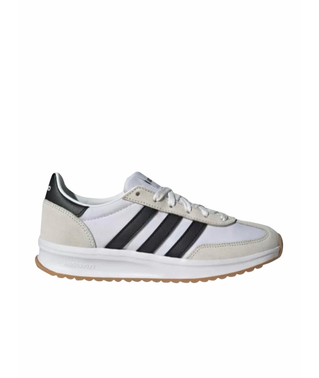 ADIDAS Бежевые текстильные низкие кроссовки / кеды, фото 1