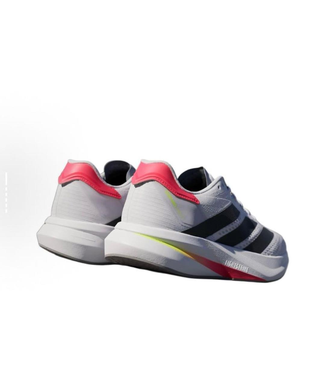 ADIDAS Белые текстильные низкие кроссовки / кеды, фото 5