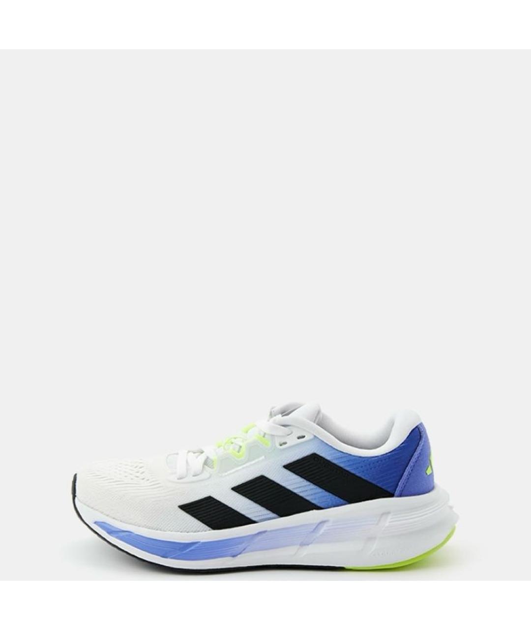 ADIDAS Белые текстильные низкие кроссовки / кеды, фото 2