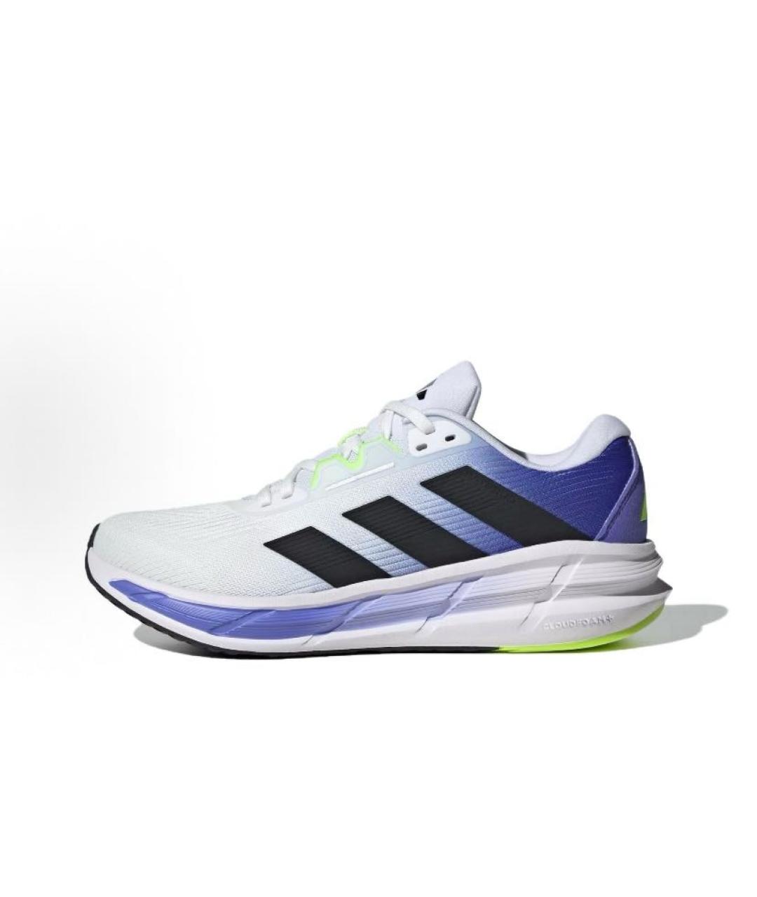ADIDAS Белые текстильные низкие кроссовки / кеды, фото 3