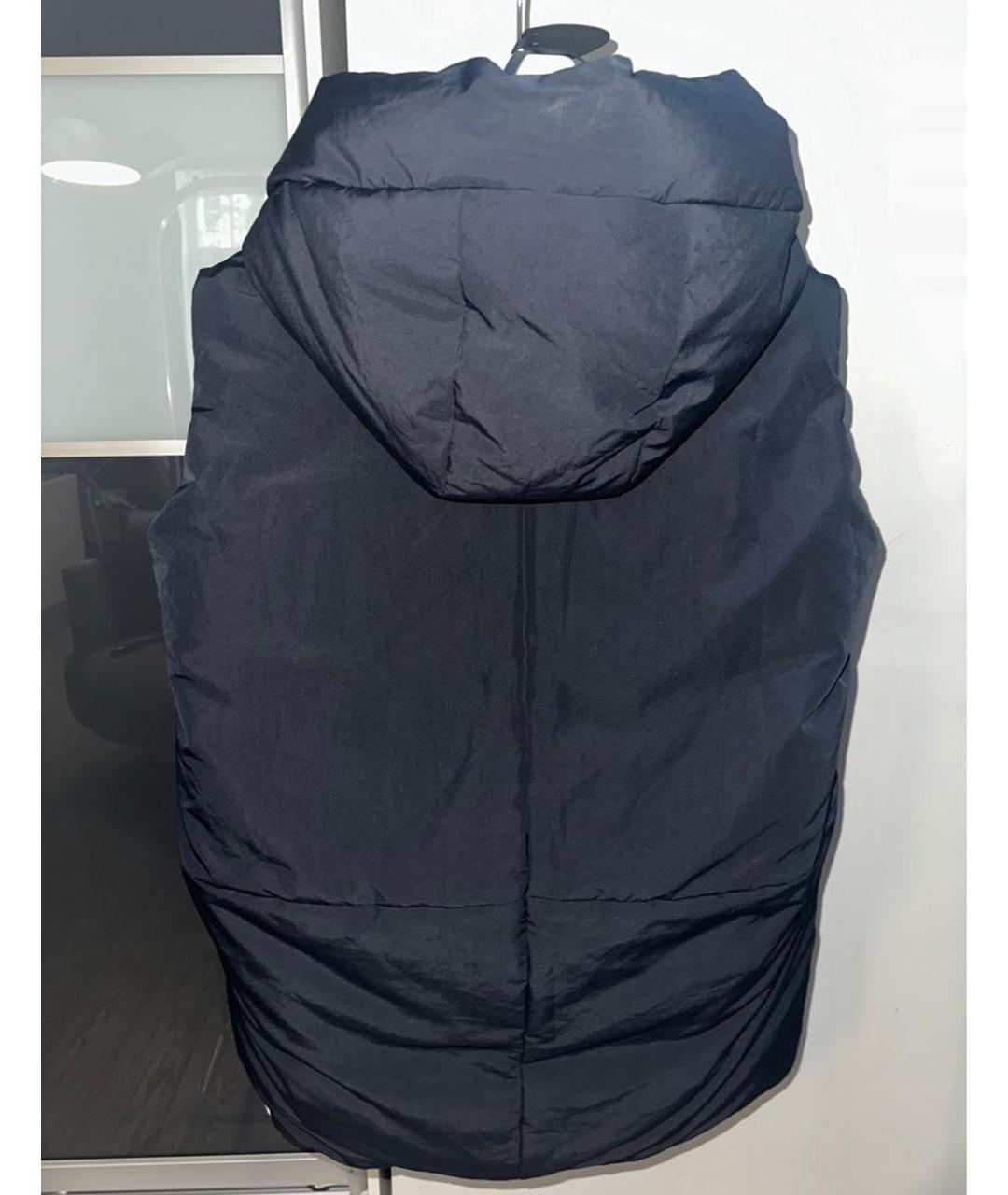 JIL SANDER Черный жилет, фото 3