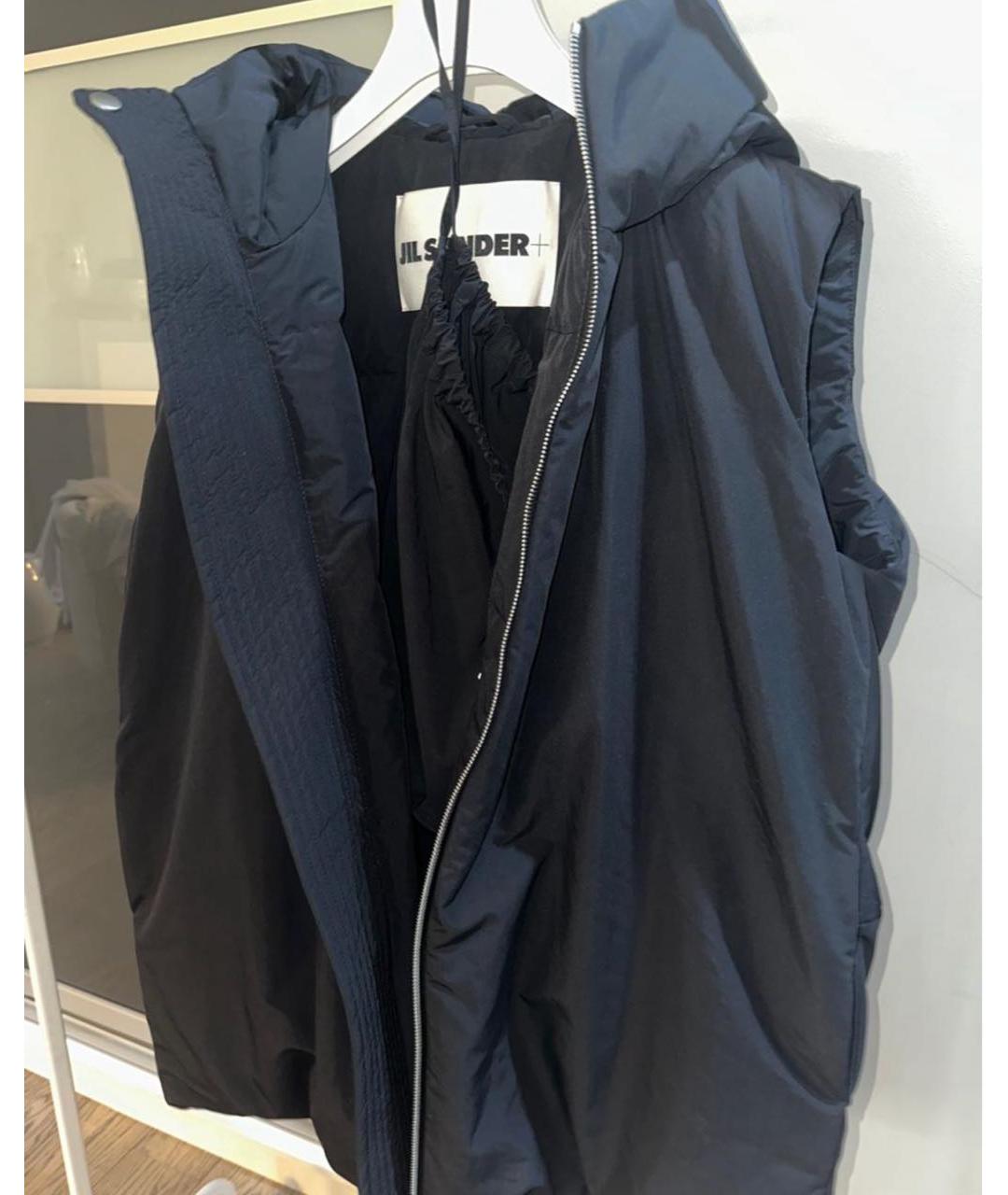 JIL SANDER Черный жилет, фото 2