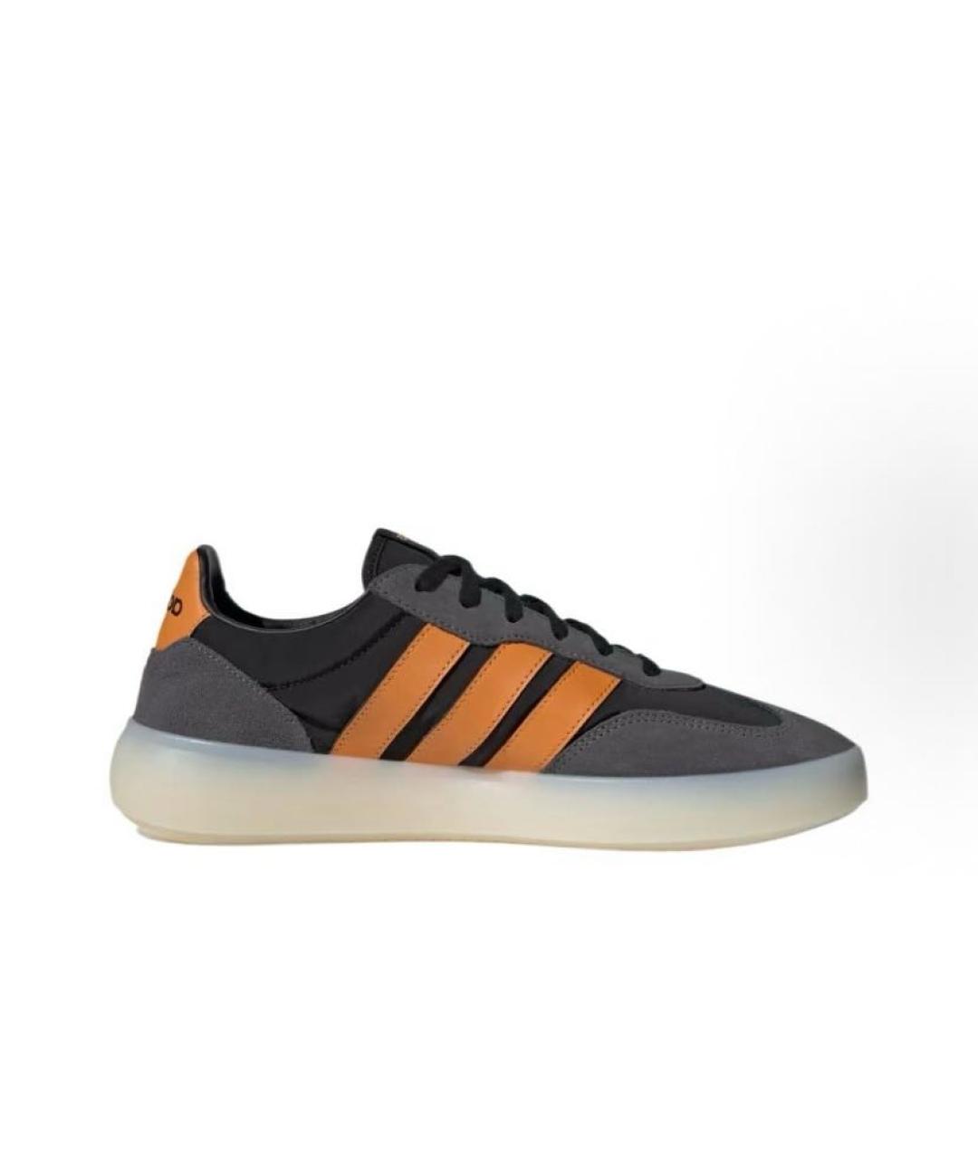 ADIDAS Антрацитовые текстильные низкие кроссовки / кеды, фото 7