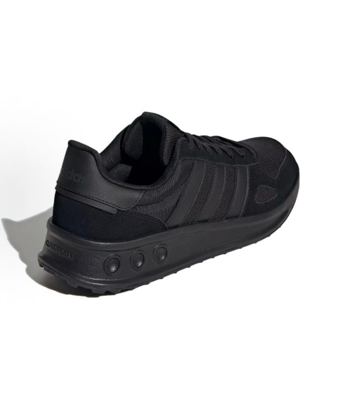 ADIDAS Черные текстильные низкие кроссовки / кеды, фото 5