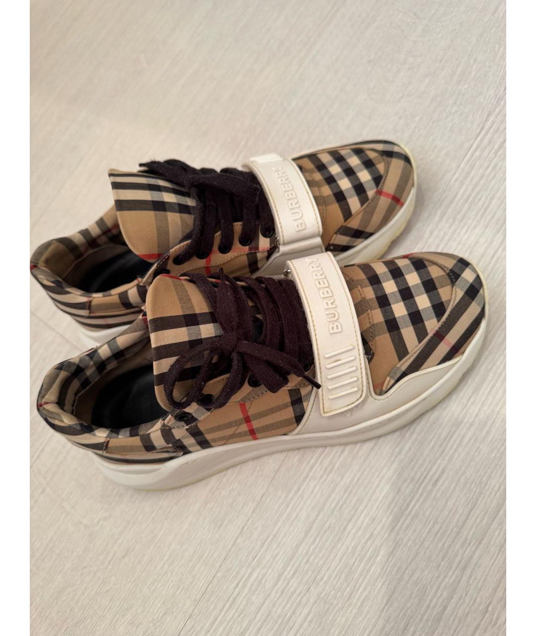 BURBERRY Кроссовки, фото 4