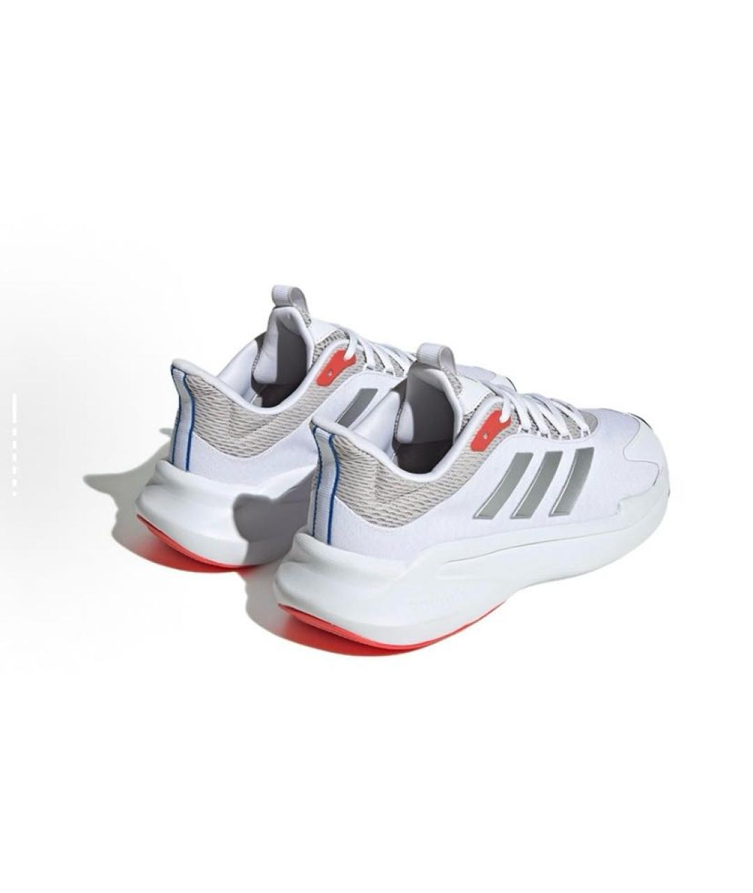 ADIDAS Белые текстильные низкие кроссовки / кеды, фото 5