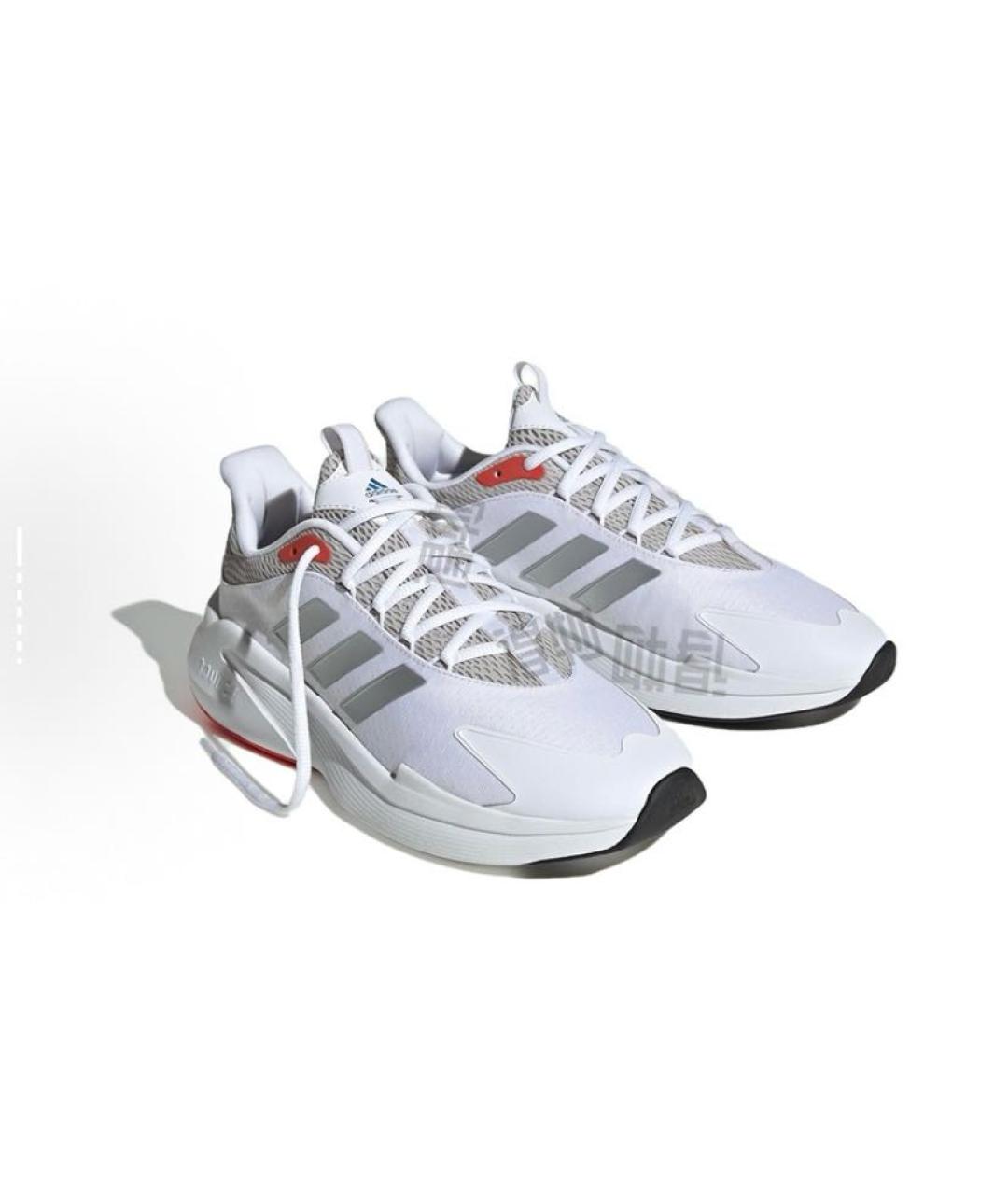 ADIDAS Белые текстильные низкие кроссовки / кеды, фото 4