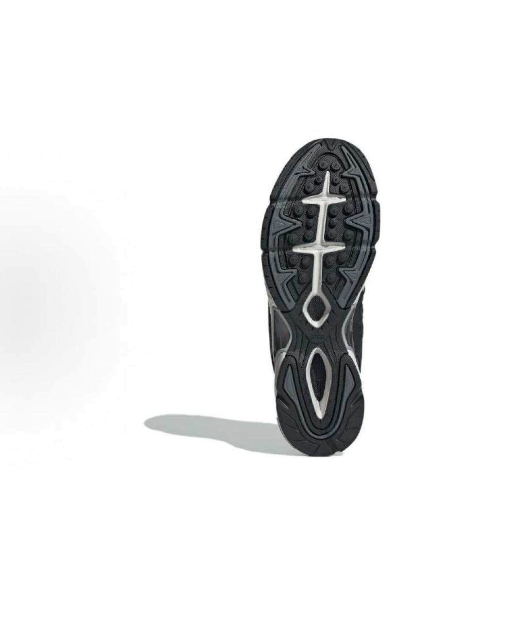 ADIDAS Черные текстильные низкие кроссовки / кеды, фото 6