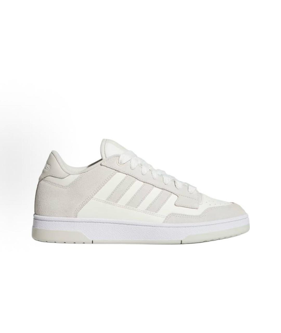 ADIDAS Бежевые кожаные низкие кроссовки / кеды, фото 9