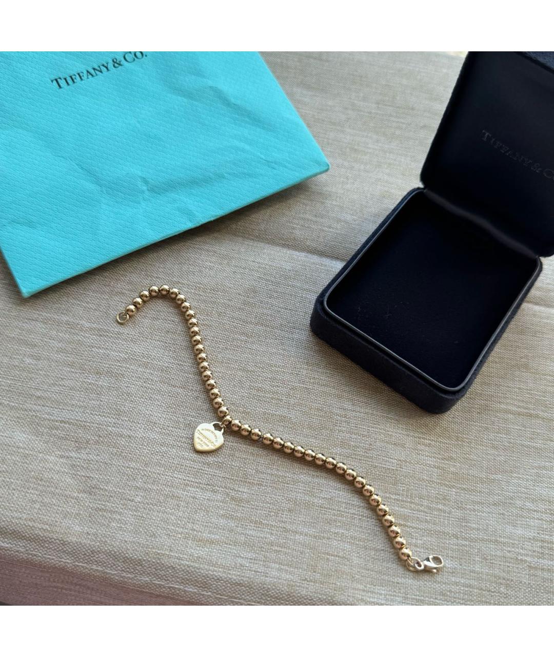 TIFFANY&CO Золотой браслет из желтого золота, фото 8
