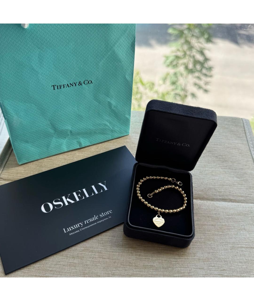 TIFFANY&CO Золотой браслет из желтого золота, фото 2