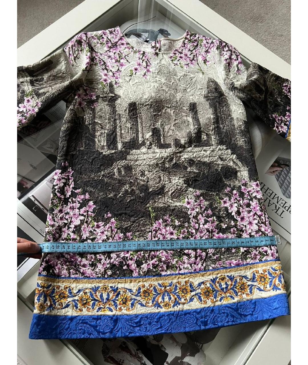 DOLCE&GABBANA Мульти вискозная футболка, фото 6